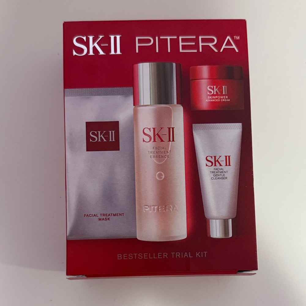 SK-II Red Facial Treatment Moisturizer Set - Hydrating Trial Kit